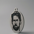 Gemini_Generated_Image_okyxnpokyxnpokyx.png Lionel Messi Keychain - Realistic Portrait Design