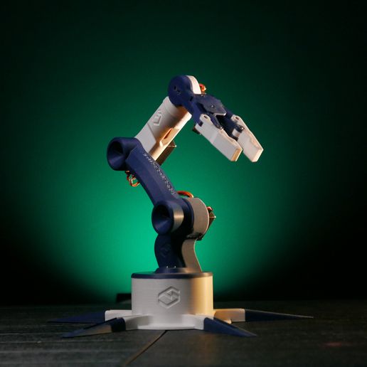 P1350047.jpg Robotic Arm with Arduino(STEP FILES) - Robotic Arm - Save/Play/Export/Import Movements.