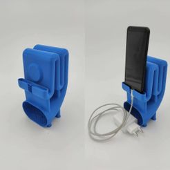 PhoneStand_Speaker.jpg STL-Datei Telefonständer & passiver Lautsprecher kostenlos・3D-Druck-Idee zum Herunterladen