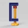 C-Clamp_03_2017-Aug-02_09-17-35PM-000_CustomizedView3159666931.png Free STL file C-Clamp / G-Clamp 01 - 03・3D print design to download, Wilko