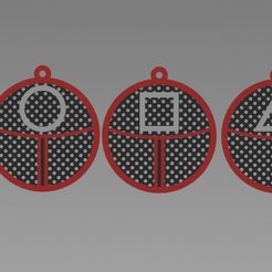LLAVEROS-SOLDADOS.jpg Free STL file KEY RINGS THE SQUID GAME・3D printable model to download