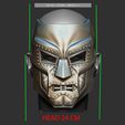 14.jpg Doom mask - Helmet Marvel 3D print model