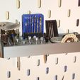 IMG_20230526_204348.jpg Dremel tool storage block for IKEA Skadis panel.