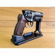 12.jpg Deckard's Pistol - Blade Runner - Printable 3d model - STL + CAD bundle - Commercial Use