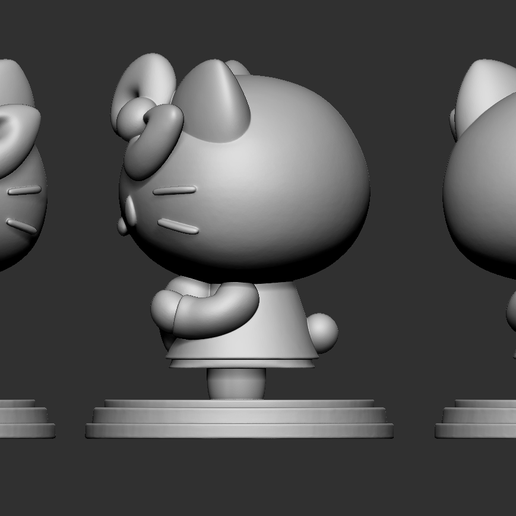 👋 Hello Kitty Holding Heart 3D Model STL File for 3D Printing・Free STL ...