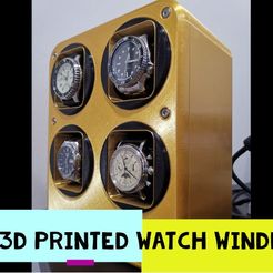 Capture.jpg Файл STL QUAD Watch Winder・Модель 3D-принтера для загрузки
