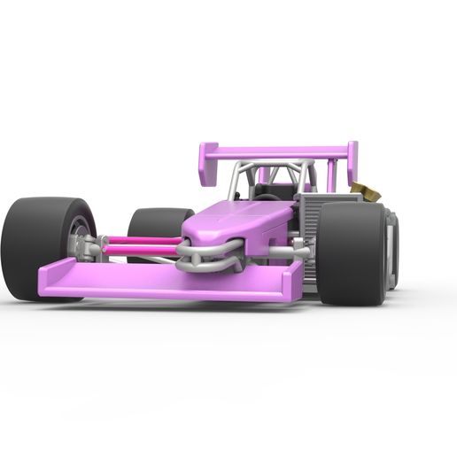🏎️ Diecast Supermodified front engine race car V2 Scale 1:25・ 3D File ...
