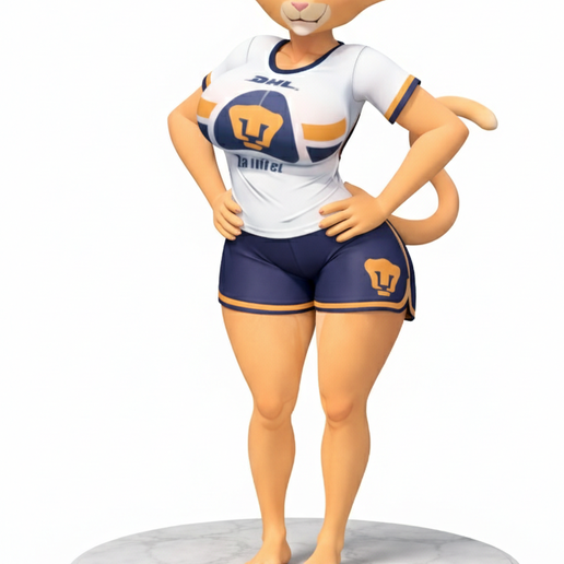 Furry Goya from Pumas soccer team