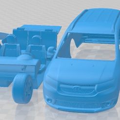 Lada-Largus-2016-Cristales-Separados-1.jpg 3D file Lada Largus 2016 Printable Car・3D printer design to download