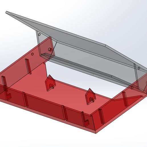 Audio Casette Case 3D model