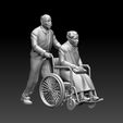 75688.jpg disabled woman 3D print model