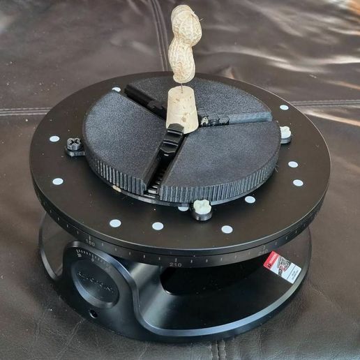 🩻 Revopoint Dual-Axis Turntable 130mm Three Jaw Chuck
