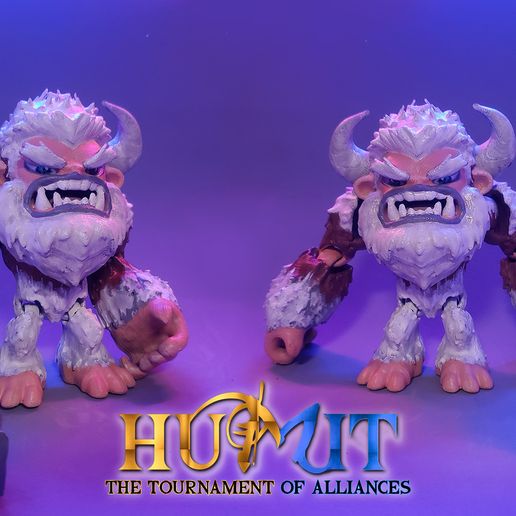 🧌 HUMIT TROLL WARRIOR NOXKED・ 3D File for 3D printing・Cults