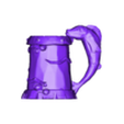 full_tankard.obj STL FILES Wailing Barnacle Tankard 3d file