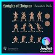 Anights of Avignon Booster Pack MELA ey Knights of Avignon - Fantasy Football Team - Booster Pack