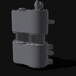 D37F697D-DFD8-4D25-8EFF-1382D5034A26.png STL-Datei Westinghouse Compressor・3D-druckbare Vorlage zum herunterladen