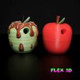 Apple-Eggs-Worm-5.jpg Flex 3D Яблочные яйца с червяками