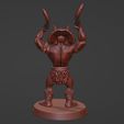 Tor-clan-3-Back.jpg STONE AGE CAVE MAN. WARRIOR OF THE TOR CLAN  IN BATTLECRY