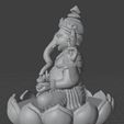ganpati2.jpg Ganpati with lotus base (Ganesh)