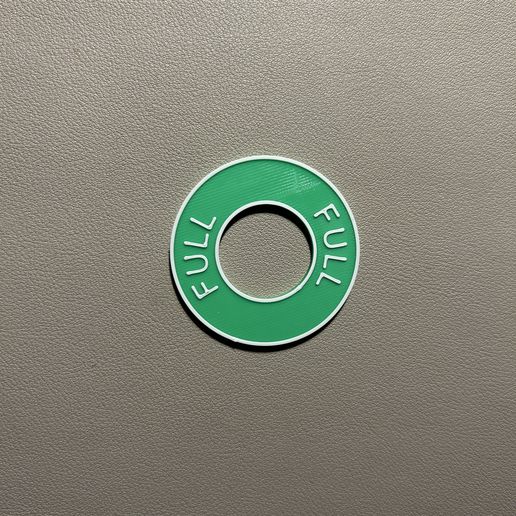 COMPRESSED AIR BOTTLES MARKING "FULL"