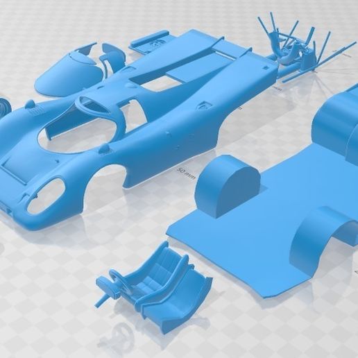 foto 1.jpg 3D file Porsche 917 Le Mans Printable Body Car・3D printing design to download, hora80