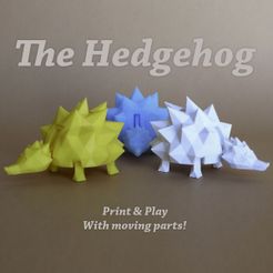 TH_001_square.jpg STL file The Hedgehog・3D print design to download