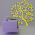 untitld.png 3D printable wall decoration natural tree