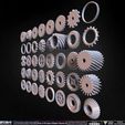 Pack-of-40-Gears-Kitbash-Volume-02-Sculpted-by-Yacine-BRINIS-Set-007.jpg Pack of 40 IMM Gears Brushes for ZBrush (Kitbash) Volume 02