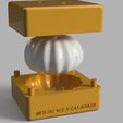 1.JPG STL file CANDLE OR SOAP MOLD SHAPED LIKE A PUMPKIN・3D printing design to download