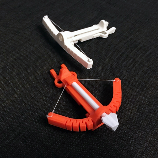 Ballista (crossbow) printable in one piece 3D model