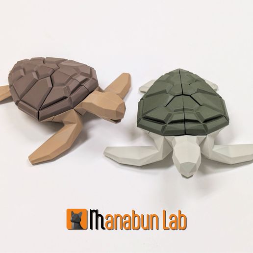 2_Low_Poly_Sea_Turtle.jpg 🐢Low Poly Sea Turtle Puzzle