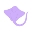 mantarralla ES.stl COOKIE CUTTER OCEAN, SEA, SEA ANIMALS, MARITIME