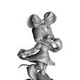 12.jpg Minnie mouse with flower. STL 3d printable