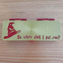 20210105_192306.jpg Free STL file Harry Potter pencil case・3D printable design to download