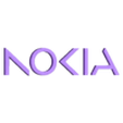 TEXT.stl NOKIA LOGO