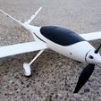 3.jpg Free STL file RC FPV airplane - Model V fuselage・3D printing model to download