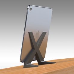 Tablet-X-Stand-11.jpg STL file Tablet X Stand・3D print design to download