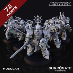 blessed001.jpg 3D-Datei Night Blessed, Surrogate Miniatures Juli 2023 Modulare Einheit Release・Design für 3D-Drucker zum herunterladen
