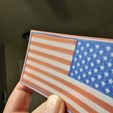 20230608_205811.jpg American/US/USA Flag - Paper thin/with color/wallet size - Print In Place