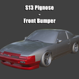 s13_pignoselip1.png S13 Pignose + big lip front bumper