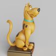 Scooby-Doo.2142.jpg Fichier STL Scooby-Doo-chien- Noël - pose debout canine-FANART FIGURINE・Plan pour imprimante 3D à télécharger