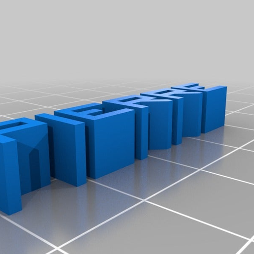 My Customized Name Key - 3D model önizlemesi