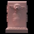 1.jpg Star Wars Yoda in Carbonite 3D Print