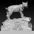 đg.jpg Arizona Wildcats football mascot statue - 3d Print
