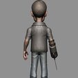 07.jpg Merle - The Walking Dead | Stylized Cartoon 3D Print Model