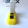 3dex_4089.jpg Free STL file Easy to print USB/SD card holder・Template to download and 3D print