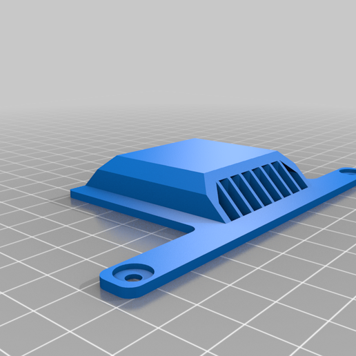 Télécharger fichier GCODE gratuit Ender 3 Noise Dampening Board Fan