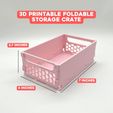 Entire-Crate.jpg Caja de almacenaje plegable imprimible en 3D