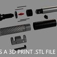 MV-6.jpg Darth Maul Clone Wars Lightsaber Variant - 3D Print .STL File