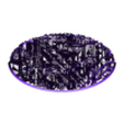 Necron-Mag-Base-75x42mm-01-V1.stl 75x42mm Oval Necro Tech bases - Magent friendly - LegendGames